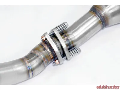 Supersprint Left Downpipe with Metallic Catalytic Converter for Audi A6 Allroad 2001-2005 - 762041