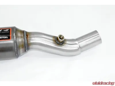 Supersprint Left Downpipe with Metallic Catalytic Converter for Audi A6 Allroad 2001-2005 - 762041