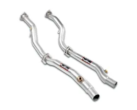 Supersprint Right & Left Downpipe Kit for Audi A6 Allroad 4.2i V8 2001-2005, Replaces Catalytic Converter