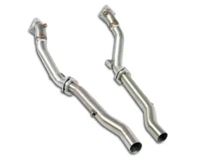 Supersprint Right & Left Downpipe Kit for Audi RS4 Quattro 2000-2002, Replaces Catalytic Converter