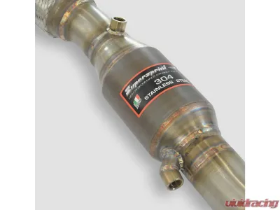 Supersprint Left Downpipe with Metallic Catalytic Converter for Audi A6 RS6 2002-2004 - 764341