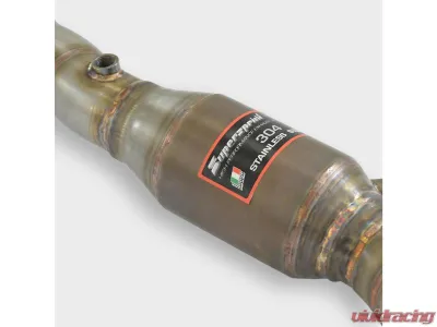 Supersprint Left Downpipe with Metallic Catalytic Converter for Audi A6 RS6 2002-2004 - 764341