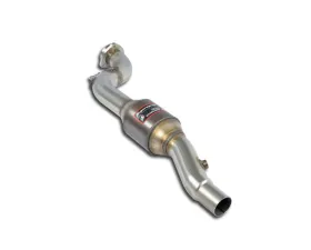 Supersprint Front Pipe with Right Metallic Catalytic Converter for 2008 Audi A4 Quattro