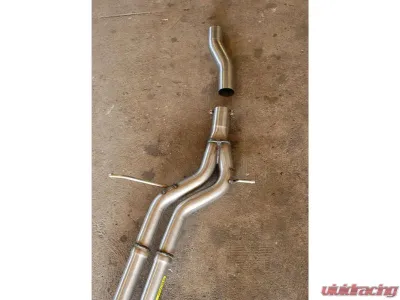 Supersprint Central Y-Pipe for Audi A6 C7 1.8 TFSI 2015-2018 T304 Stainless Steel - 769513