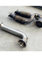 Supersprint Downpipe with 143mm Metallic Catalytic Converter for Audi TT RS 2009-2015                                     - 769921 - Image 13