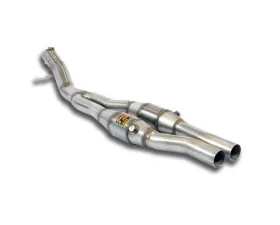 Supersprint Front Pipes Kit with Metallic Catalytic for Audi TTS Mk3 2019 2.0 TFSI Quattro