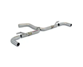 Supersprint Y-Pipe Rear Muffler Replacement for 2012 Audi A3 8V TFSI, T304 Stainless Steel