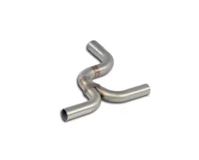 Supersprint Y-Pipe Exhaust System for 2008 Volkswagen Passat CC 2.0 TDI, T304 Stainless Steel
