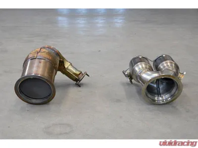 Supersprint Downpipe + Metallic Catalytic Converter for 2018 Audi A8 D5 Quattro 55 TFSI - 777521