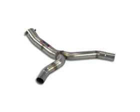 Supersprint Central Y-Pipe for Audi S4 Quattro 2016-2018, T304 Stainless Steel, Ø80mm