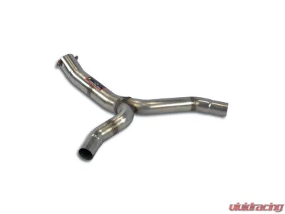 Supersprint Central Y-Pipe for Audi S4 Quattro 2016-2018, T304 Stainless Steel, Ø80mm - 777563