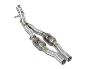 Supersprint Front Pipes Kit with Metallic Catalytic Converters for Audi S3 2019-2020