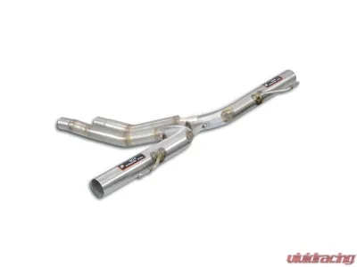 Supersprint Rear Y-Pipe for Audi SQ7 Quattro 4.0 TDI V8 2017-2019, T304 Stainless Steel - 779114