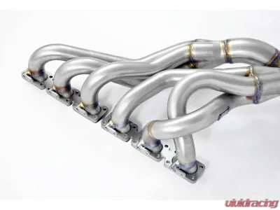 Supersprint Left Hand Drive Exhaust Manifold for BMW E36 6-Cylinder, T304 Stainless, O2 Sensor Bungs - 784301