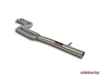 Supersprint Front Y-Pipe for Alpina B10 E39 1997-1998, T304 Stainless Steel, 2x54mm to 1x70mm - 785532