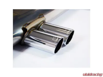 Supersprint Right & Left Touring Rear Muffler for BMW E46 M3 2000-2006, T304 Stainless Steel - 787506