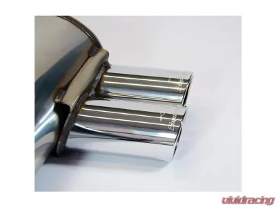 Supersprint Right & Left Touring Rear Muffler for BMW E46 M3 2000-2006, T304 Stainless Steel - 787506