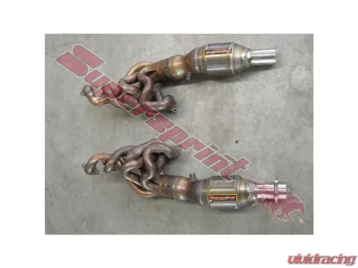Supersprint Downpipe with WRC Metallic Catalytic Converter for BMW E82 Coupe S85 Engine - 789321