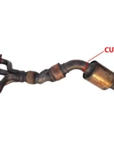 Supersprint Sleeve Pipe for OEM Front Exhaust Weld-On Connection, Mini One 1.6i 2001-2006, T304 Stainless Steel                                     - 830642 - Image 4