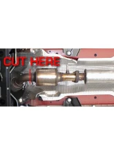 Supersprint Sleeve Pipe for OEM Front Exhaust Weld-On Connection, Mini One 1.6i 2001-2006, T304 Stainless Steel                                     - 830642 - Image 5