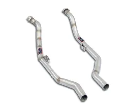 Supersprint Right & Left Downpipe Kit for Mercedes R129 SL60 AMG 1993-1998, T304 Stainless Steel