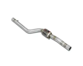 Supersprint Left Front Pipe with 100CPSI HJS Metallic Catalytic for 2011 Mercedes C63 AMG