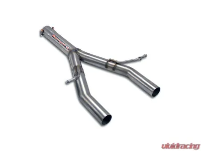 Supersprint Central Y-Pipe for Mercedes R172 SLC 200 (2016-2020) T304 Stainless Steel - 848013