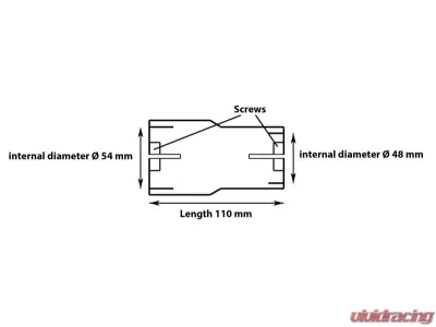 Supersprint Central Y-Pipe for Mercedes R172 SLC 200 (2016-2020) T304 Stainless Steel - 848013