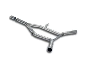 Supersprint Central Y-Pipe for 2013 Mercedes W212 E300 Hybrid Blue-Tec T304 Stainless Steel