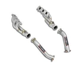 Supersprint Manifold for OEM Cat - T304 Stainless Steel, Audi A4 1998-2001