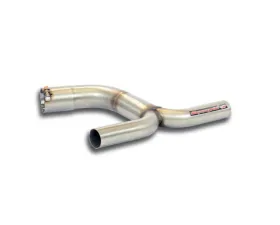 Supersprint Connecting Y-Pipe for Seat Leon 5F ST FR Wagon 2.0 TDI 2014, T304 Stainless Steel