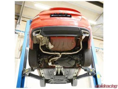 Supersprint Connecting Y-Pipe for Seat Leon 5F ST FR Wagon 2.0 TDI 2014, T304 Stainless Steel - 916633