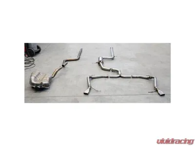 Supersprint Connecting Y-Pipe for Seat Leon 5F ST FR Wagon 2.0 TDI 2014, T304 Stainless Steel - 916633