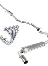 Supersprint 60mm Sport Package Complete Exhaust System for Honda Civic CRX 1989-1991                                     - 920620 - Image 4