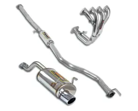 Supersprint 60mm Sport Package Complete Exhaust System for Honda Civic 1992-1995