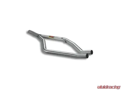 Supersprint Connecting Y-Pipe for BMW E70 X5 3.0d 2006-2010, T304 Stainless Steel - 980533