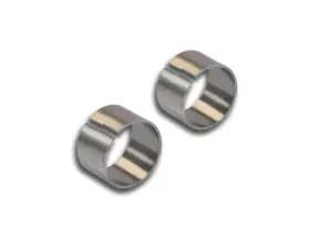 Supersprint Right & Left Connecting Sleeves for BMW E71 X6 35iX 2008-2010 T304 Stainless Steel