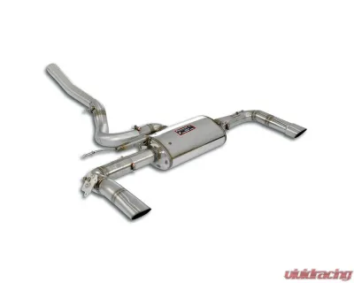 Supersprint Right/Left Rear Exhaust w/ Valve - 833335