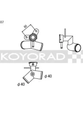 Koyo Aluminum Filler Neck Toyota GR86 | Subaru BRZ                                     - FN3037 - Image 2