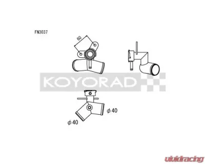 Koyo Aluminum Filler Neck Toyota GR86 | Subaru BRZ - FN3037
