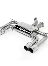 Eisenmann Race Rear Muffler with Quad 90mm Black Tips BMW X5M | X6M F8X 2015-2018                                     - B5446.20904.22 - Image 2
