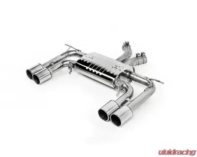 Eisenmann Race Rear Muffler with Quad 90mm Black Tips BMW X5M | X6M F8X 2015-2018 - B5446.20904.22