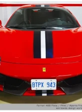 Carbonio License Plate Mount Ferrari 488 Pista 2019+                                     - LPMFEAPTSAR - Image 5