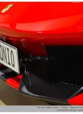 Carbonio License Plate Mount Ferrari 488 Pista 2019+                                     - LPMFEAPTSAR - Image 6