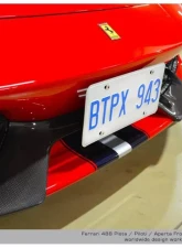 Carbonio License Plate Mount Ferrari 488 Pista 2019+                                     - LPMFEAPTSAR - Image 7