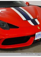 Carbonio License Plate Mount Ferrari F458 Speciale | Aperta 2013-2015                                     - LPMFEASPCR - Image 3