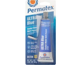 Permatex Ultra Blue Rtv Silicone 3.5OZ 12/Case