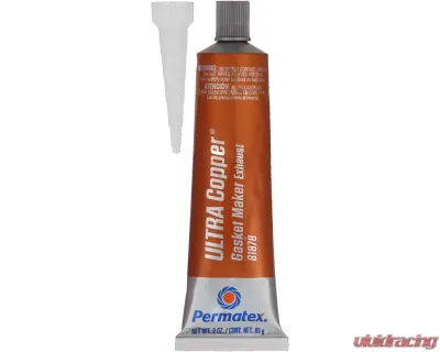 Permatex Ultra Copper Silicone Gasket Sealant 3.5OZ - 81878