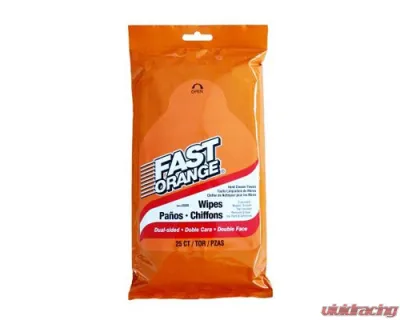Permatex Fast Orange Hand Wipes 25 CT Wipes - 25050