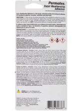 Permatex Super Weather Strip Adhesive 2 OZ                                     - 80638 - Image 2